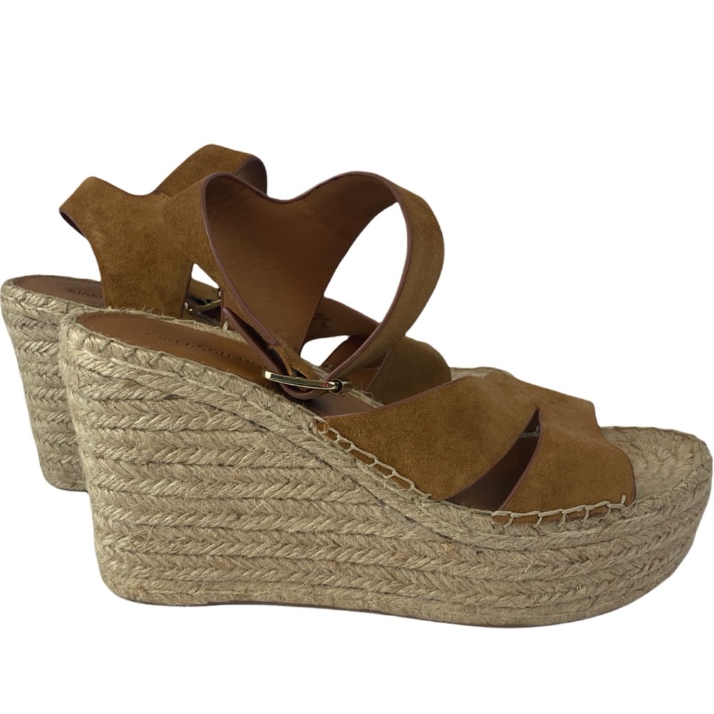 SIGERSON MORRISON Suede Wedge Sandal